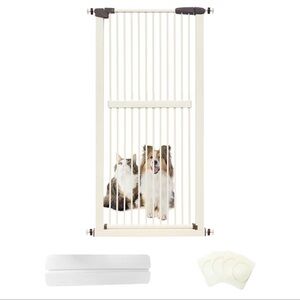 Dog door fence